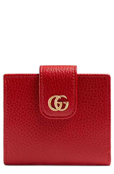 gucci gg marmont wallet red|gucci marmont wallet dupe.